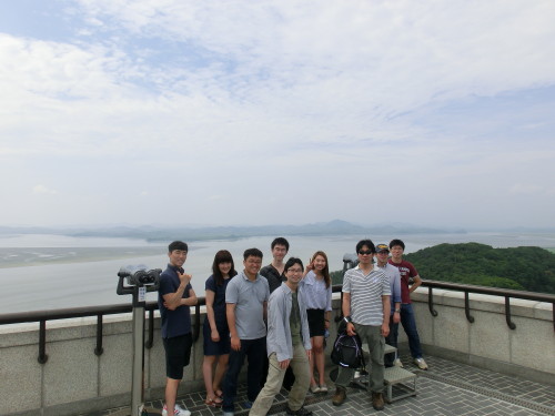 北朝鮮との国境を望む鳥頭山へ行きました。