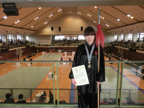 女子伝統器械の部一位！